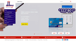 Desktop Screenshot of abbeymortgagebank.com